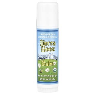 Sierra Bees, Sleep Time Balm Stick, Schlafbalsam-Stick, Lavendel und Kamille, 17 g (0,6 oz.)