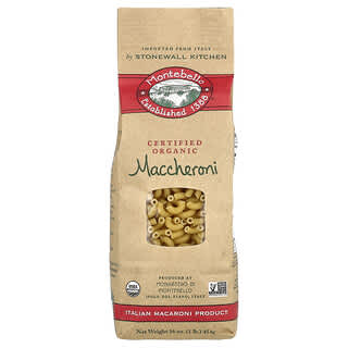 Montebello‏, Organic Maccheroni, 16 oz (454 g)