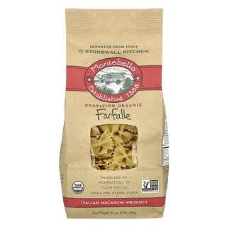 Montebello, Farfalle orgánico, 454 g (16 oz)