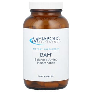 Metabolic Maintenance, BAM, 180 Cápsulas