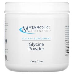 Metabolic Maintenance, Порошок гліцину, 7 унцій (200 г)