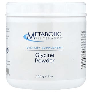 Metabolic Maintenance, Glicina em Pó, 200 g (7 oz)