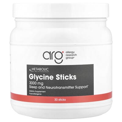 Metabolic Maintenance, Glycine Sticks, 30 Sticks, (3 g) Each