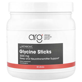 Metabolic Maintenance, Barritas de glicina, 30 barritas, (3 g) cada una