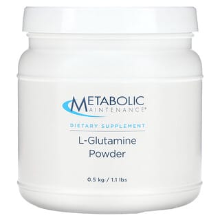 Metabolic Maintenance, L-glutamina en polvo, 0,5 kg (1,1 lb)