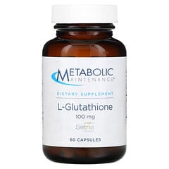 Metabolic Maintenance, L-谷胱甘肽，100 毫克，60 粒膠囊