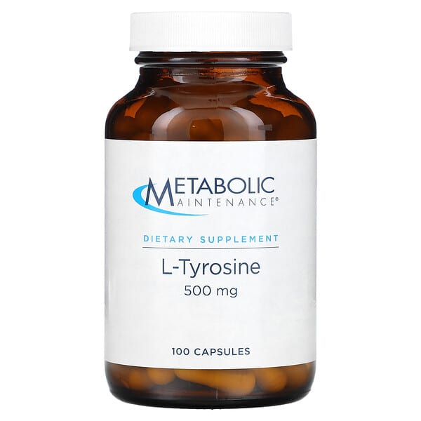 Metabolic Maintenance, L-チロシン、500mg、100粒