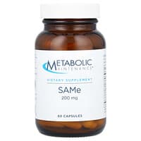 SAMe、S-アデノシルメチオニン、400mg、腸溶性植物性タブレット30粒