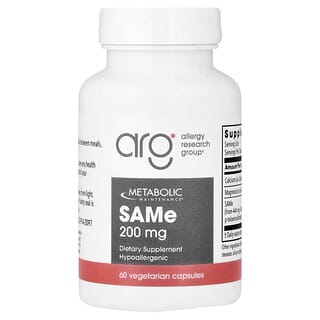 Metabolic Maintenance, SAMe, 200 mg, 60 capsule
