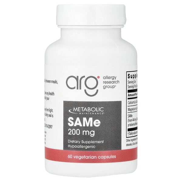 Metabolic Maintenance, SAMe, 60 Vegetarian Capsules