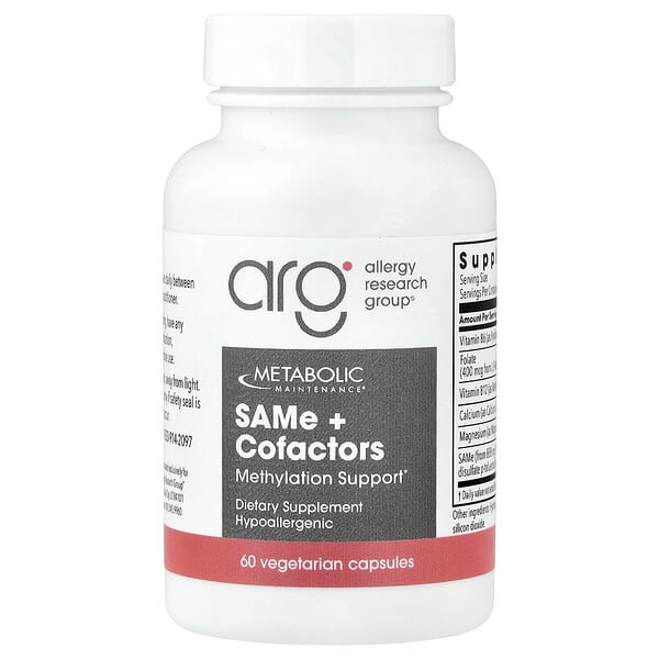 SAMe + Cofactors, 60 Vegetarian Capsules