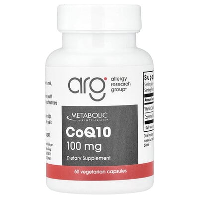 Metabolic Maintenance, Coenzyme Q10, 60 Vegetarian Capsules