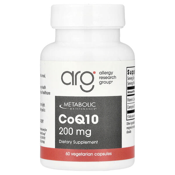 CoQ10, 200 mg, 60 Vegetarian Capsules