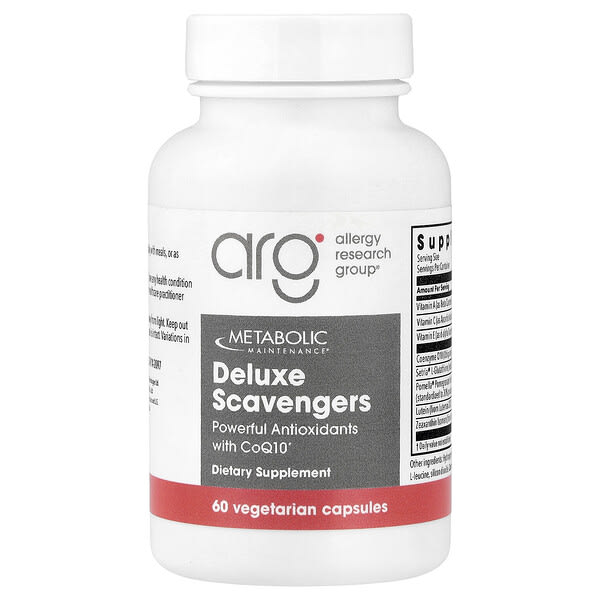 Metabolic Maintenance, Deluxe Scavengers, 60 Vegetarian Capsules — product photo 1