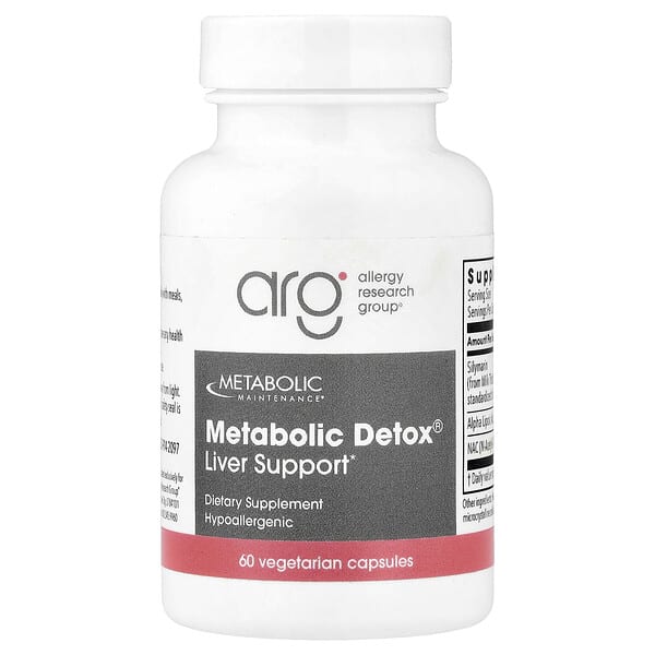 Metabolic Maintenance, Metabolic Detox, 캡슐 60정