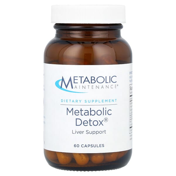 Metabolic Maintenance, Metabolic Detox, 60 Capsules