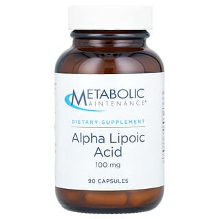 Metabolic Maintenance, Alpha Lipoic Acid, 100 mg, 90 Capsules