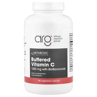 Metabolic Maintenance, Буфериран витамин С с биофлавоноиди, 1000 mg, 90 капсули