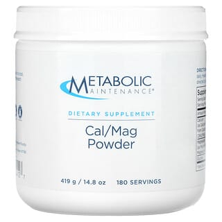 Metabolic Maintenance, Cal/Mag Powder, 14.8 oz (419 g)