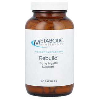 Metabolic Maintenance, Rebuild, 180 Cápsulas