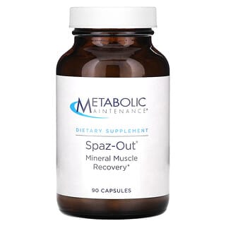 Metabolic Maintenance, Spaz-Out, 90 cápsulas