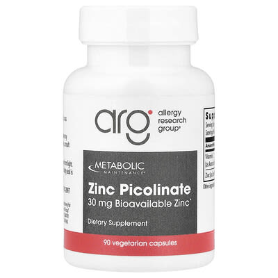 Metabolic Maintenance, Zinc Picolinate, 90 Vegetarian Capsules