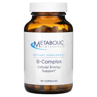 Metabolic Maintenance, B-Complex, Vitamin-B-Komplex, 90 Kapseln