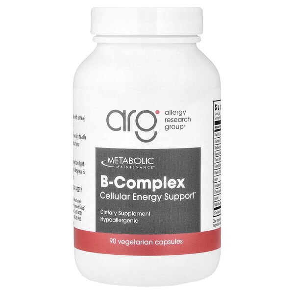 Metabolic Maintenance, B-kompleks, 90 kapsler