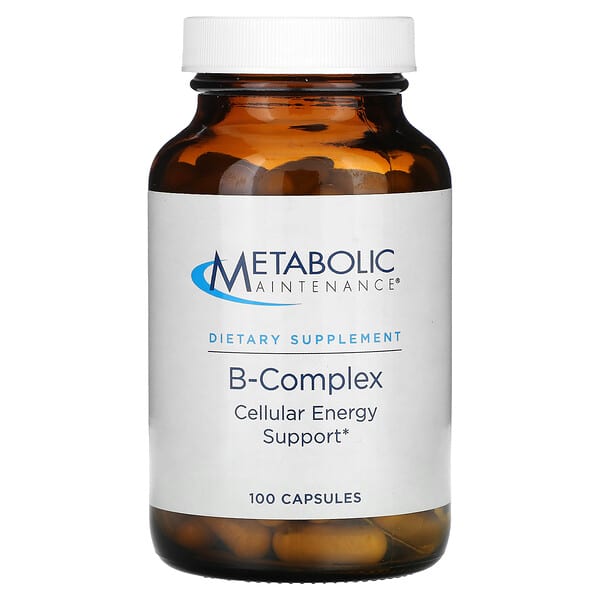 Metabolic Maintenance, B-Complex, 100 Capsules