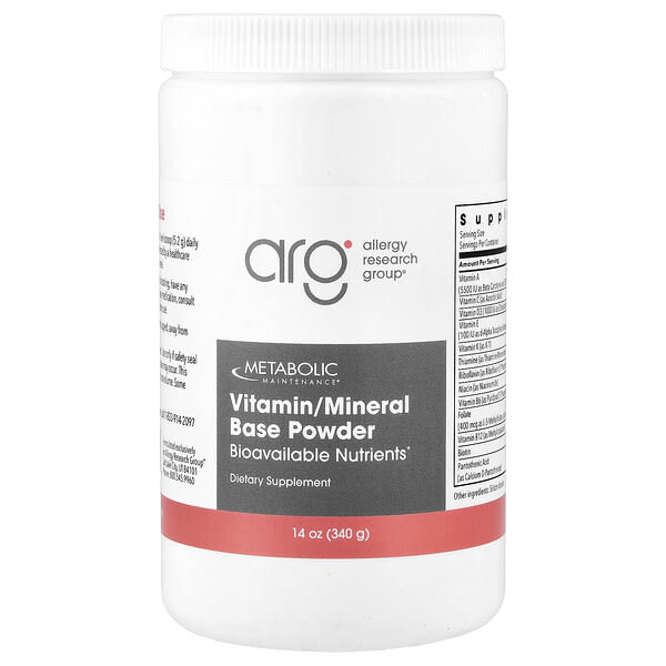 Vitamin/Mineral Base Powder, 14 oz (340 g)