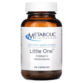 Metabolic Maintenance, Little One, Suplemento multivitamínico para niños, 90 cápsulas
