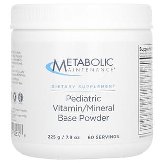 Metabolic Maintenance, Poudre pédiatrique à base de vitamines/minéraux, 225 g