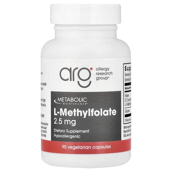 Metabolic Maintenance, L-메틸엽산, 베지 캡슐 90정