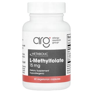 Metabolic Maintenance, l-메틸엽산, 15mg, 캡슐 60정