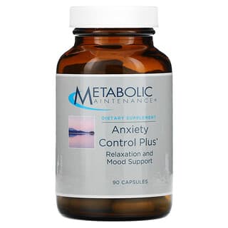 Metabolic Maintenance, Anxiety Control Plus, 90 капсул