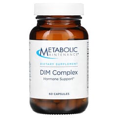 Metabolic Maintenance, DIM Komplex, Diindolylmethan mit Cofaktoren, 60 Kapseln