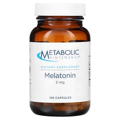 Metabolic Maintenance, Melatonina, 2 mg, 180 cápsulas