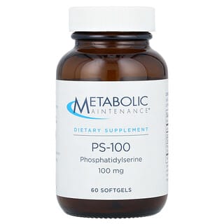 Metabolic Maintenance, PS-100, 100 mg, 60 Cápsulas Softgel