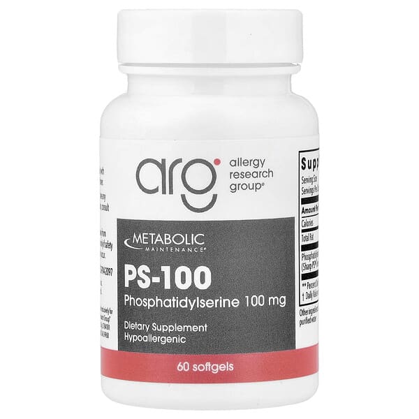 Metabolic Maintenance, PS-100, 100mg, 소프트젤 60정