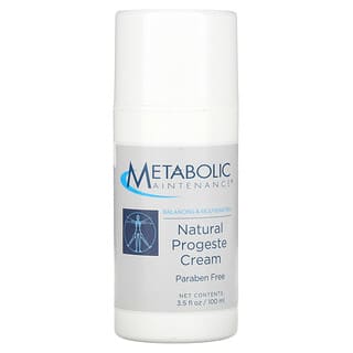 Metabolic Maintenance, Creme Progesterona Natural, 3,5 onças fluidas (100 mL)