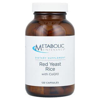 Metabolic Maintenance, Red Yeast Rice with CoQ10, 120 Capsules