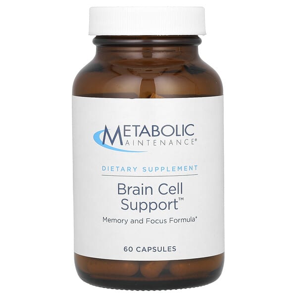 Metabolic Maintenance, 含胞二磷膽鹼的腦細胞支援，60 粒膠囊