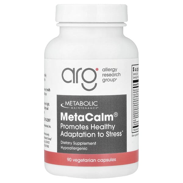 Metabolic Maintenance, MetaCalm, 캡슐 90정
