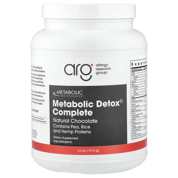 Metabolic Maintenance, Metabolic Detox® Complete, naturlig sjokolade, 1014 g