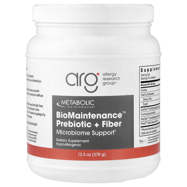 Metabolic Maintenance, BioMaintenance（バイオメンテナンス）、プレバイオティクス＋食物繊維、378g（13.3オンス）
