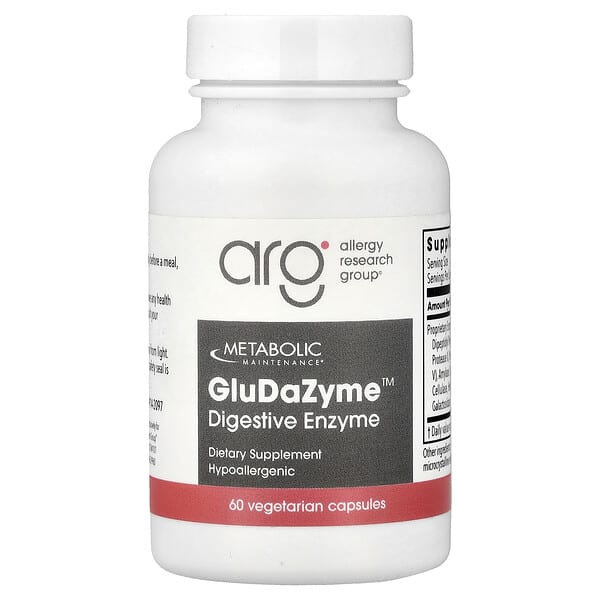 Metabolic Maintenance GluDaZyme™, 60 Vegetarian Capsules