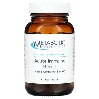 Metabolic Maintenance, Acute Immune Boost, 60 капсул