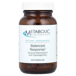 Metabolic Maintenance, Balanced Response, 60 cápsulas