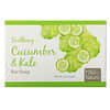 Soothing Bar Soap, Cucumber & Kale, 5 oz (141 g)