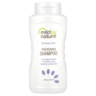 Mild By Nature, Shampoo Espessante, Complexo B e Biotina, Alecrim e Alecrim, 473 ml (16 fl oz)